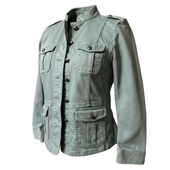 Talbots Military Jacket - Size MP - Picture 2 of 11